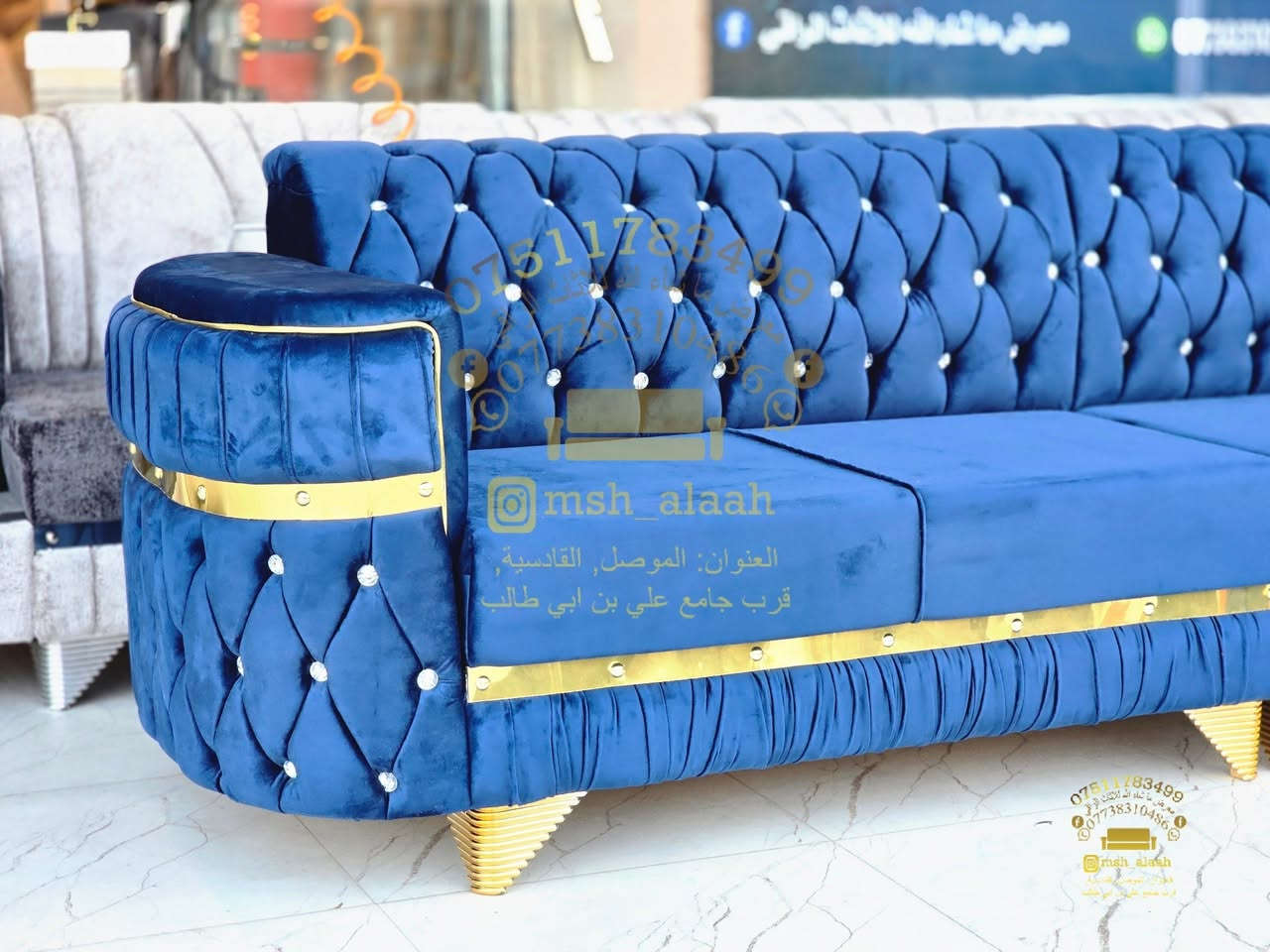 عرض نار ب٤٩٠ الف دينار فقط
✨ معرض ومعمل ما شاء الله للأثاث الراقي ✨

ديوان عراقي بطول 8 متر مكوّن من 5 قطع جوكر قابل للتفصيل حسب جميع القياسات.

🔹 خشب بلوك أبيض
🔹 شغل موصل بفصال تركي مودرن
🔹 قيود أنچ ونصف لثبات وعمر أطول
🔹 إسفنج ضغط عالي لراحة مميزة
🔹 قماش درجة أولى مبطّن

🛡 ضمان الخشب والإسفنج لمدة سنتين
💰 سعر حصري لدينا فقط

كما يتوفر لدينا:
✔ فصالات وألوان متعددة
✔ سرير نفر بفصالات عراقية وتركية
✔ غرف نوم تركية حديثة

📍 العنوان: الموصل – سايدين القادسية الأولى، قرب جامع علي بن أبي طالب
📞 *********** – ***********

تابعونا على:
فيسبوك: معرض ومعمل ما شاء الله للأثاث الراقي
إنستغرام: msh_alaah

#ديوان #اثاث #ديكور_منزل #عراقي #بيت_جديد
