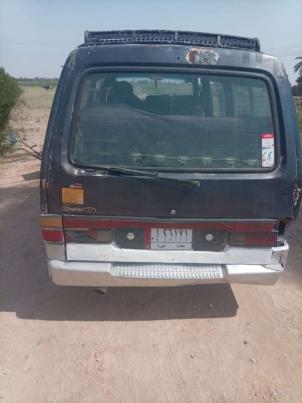 كيا بستا 95 مدفوعة غرامات سنوية 27 محرك تجفيت جديد جام كهربائي سيارة نضيفة وجاهزة رقم بغداد ألماني تحويل وكاله سعر 28 وبيها مجال بسيط *********** وبي واتساب
