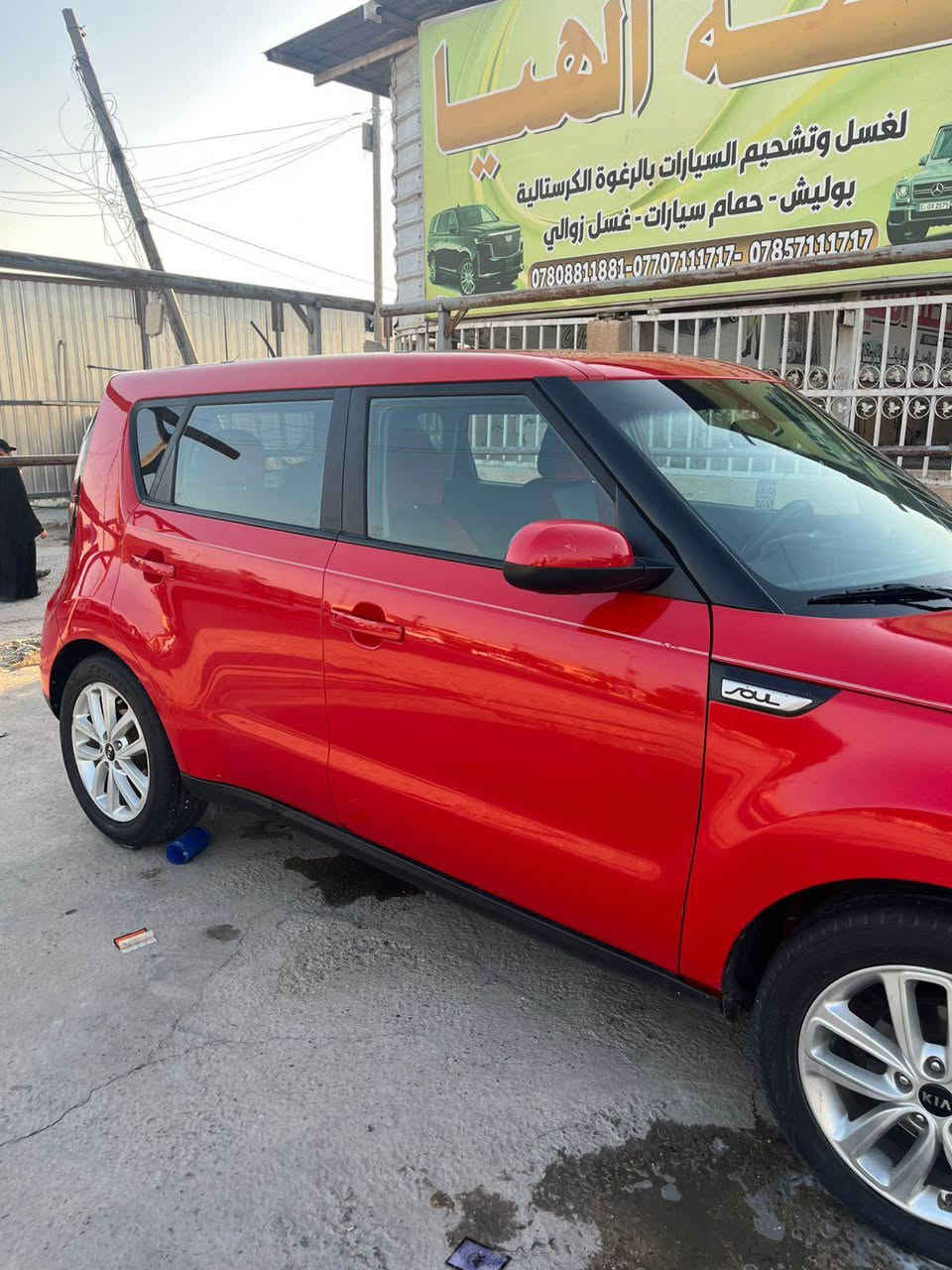 السلام عليكم للبيع كيا صول موديل 2019 وراد امريكي حادثه سطحي جاملغ امامي و ربع البنيد مصبوغ ماشيه 90 الف السياره جاهزه من كلشي و ما بيه نقص سعره ب 120 و مكانه بالحله للاستفسار *********** حلة, بابل
