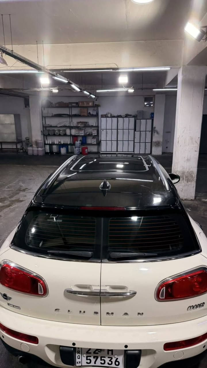 Mini coper clubman 2017
Bo froshtn am sayarai zor jwan be kesha raqam hawler 
Sayaraka la slemani banawe xoma
Pesh dwai tabred ger makenay hamw gyanai basharta sayaraka ful mwasfat 
Panroma w jda w 3 mod lexwren hamw gyani esh akat
Se3ri 115 w m3amla
Bo zanyari zeyatr pewandi bka w laxzmata abm 
***********
