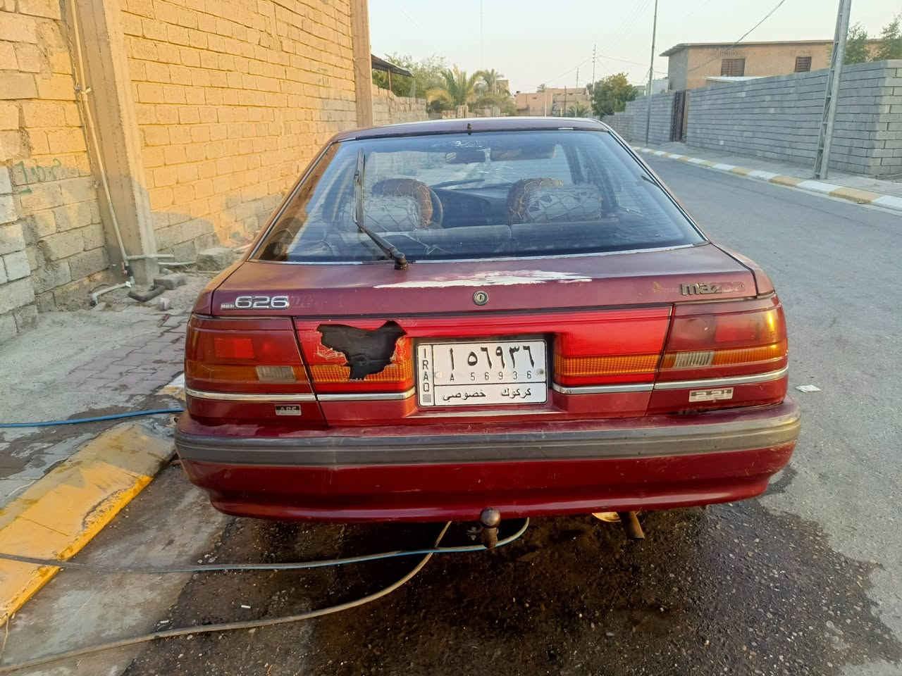 السلام عليكم مازده 626 
موديل 1991
رقم كركوك خصوصي شرط التحويل 
كير محرك شرط 
صدر نص عمر 
مكفوله دوله وعشائر 
يرادله صبغ جماليه 
سياره خير من الله 
سعره 35 وبيه مجال للطيبين 
رقم هـ/***********
