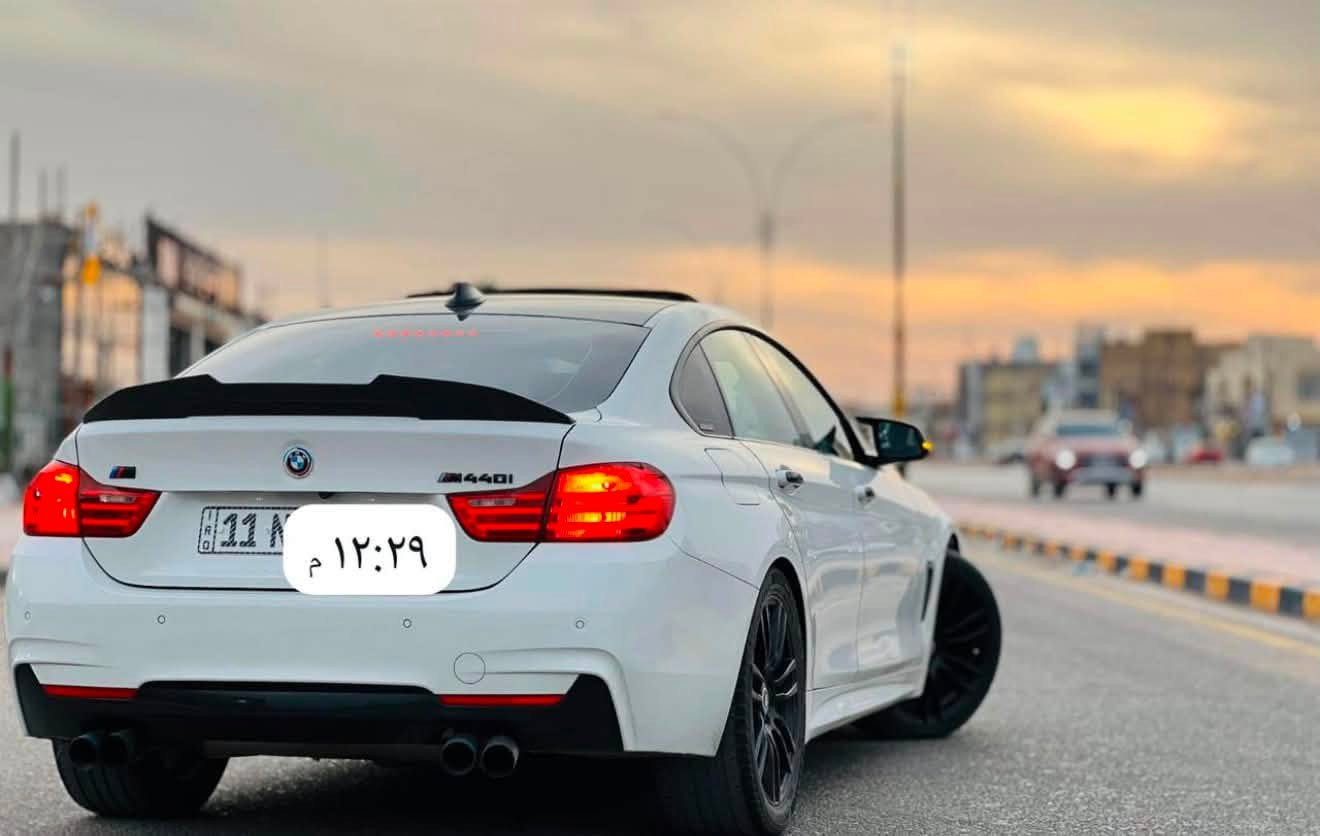 بي ام 440i • ٢٠١٦ • حادث ومصبوغ