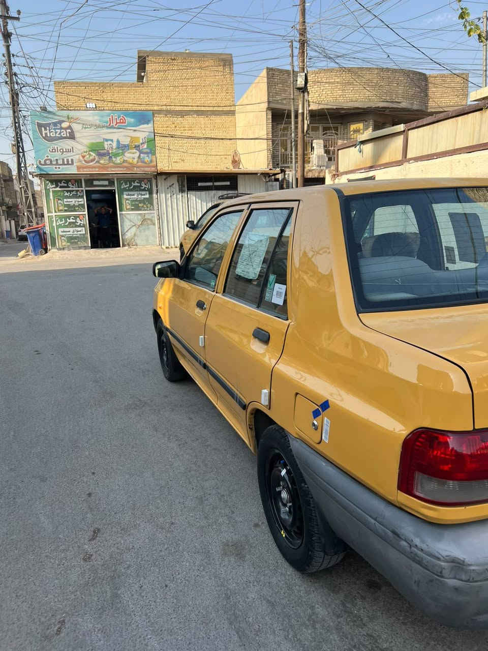 سلام عليكم شباب سابيه موديل 15  الشواصي الغود مكفولات تبريد شغال فقط بيه بارد باب الصدر أو چاملغ الوره  مصفره هيئه غرامات هزه جديده السنويه بسمي تحويل مباشر السعر 36 أو بيه مجال  العنوان البلديات شارع المصرف 

 الرقم  ***********
