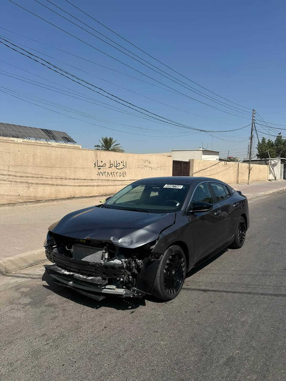 السلام عليكم
نيسان سنترا 2026 srدخول جديد 
للبيع على حادثها بدون تصليح 
سيارة اخت الزيرو ماشية 1000
جديده 
مواصفات ال sr
عداد ديجتال 
ويل كروم 19 
انارة لد بالدشبول 
بصمة 
تشغيل عن بعد 
لايت عدسات زينون 
بك لايت لد 
اشاير بالمري 
اشاير ترحيب 
رادارات 360 
دخول قبل يومين 
نقصها فقط لايت وشباك 
والايت والشباك موجودات مالتها الايت مكسور بي الجامة بس 
والشباك بي كسر شويه 
مكاني بغداد الغزالية 
***********
