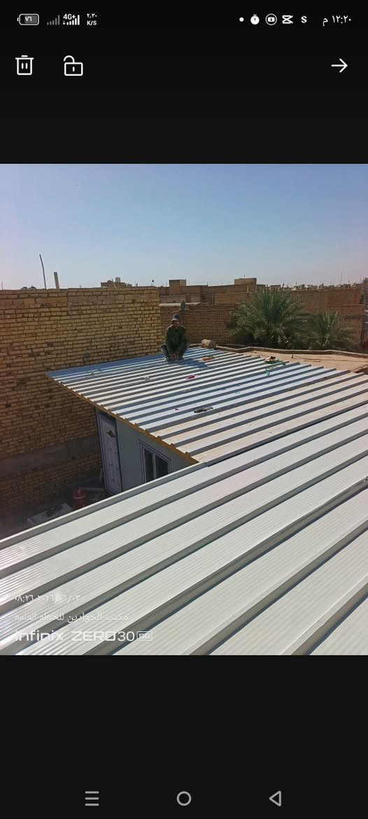 مكتب الجوادين
لاعمل كافة الحدادة بسعار مناسبه جدا  جملونات  
سقائف سندويج  قواطع سندويج محجرات  
والكرفانات والبيوت الجاهزة من السندويج بنل 
مستعدون لانشاء البرادات  المخازن والمحلات والمنازل والغرف من السندويج بنل 
انشاء مشتملات ذو الطابق والطابقين 
 والابواب والشبابيك 
  حسب الطلب(pvc او حديد ) عمل درجة أولى 
والإنشاء يكون حسب الطلب والمواصفات وضمان الصيانه***********

***********

بإدارة علي الخفاجي 
للاستفسار اتصال على الرقم #الجميع
