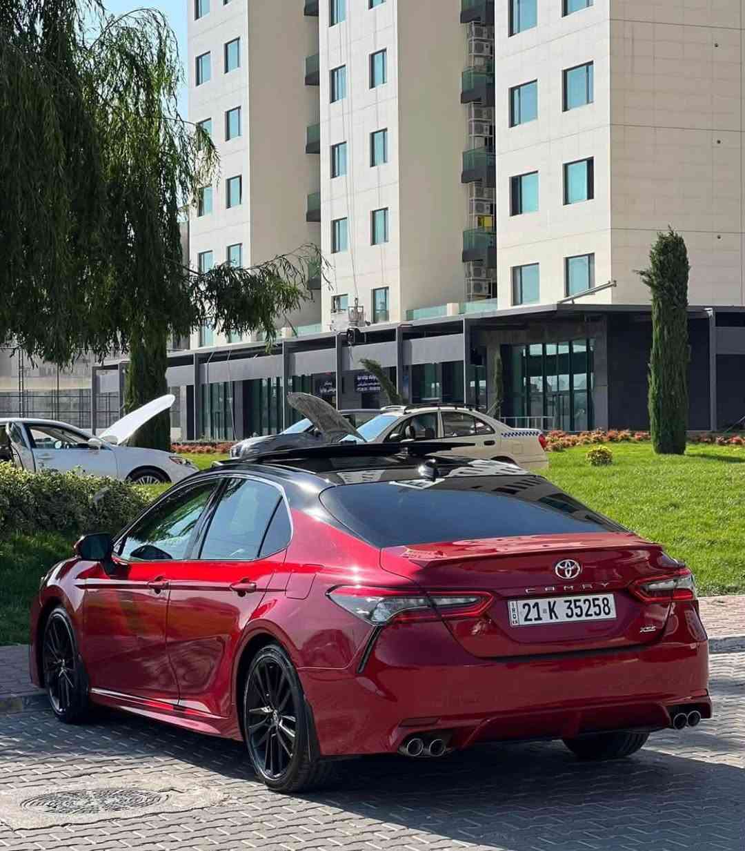 كامري 21
مواصفاتXse 

لون موروني 

كير محرك شرط  

ضرر الجاملغ من جهت السايق صبغ وطارف البنيد وبارد بالباب

ماشيه 135

السياره حلوه مال بيت جديده 

السعر 187
 
الرقم ***********
