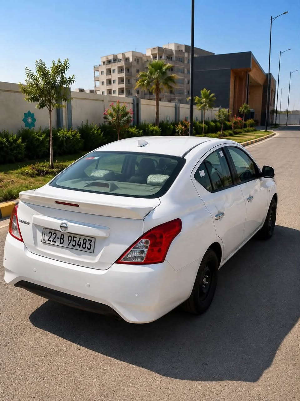 للبيع نيسان سني موديل 2024 🔥🚗
✨ سيارة نظيفة جداً ومرتبة، استخدام شخصي ✨
🔹 الموديل: نيسان سني 2024
🔹 اللون: أبيض
🔹 الممشى: 36 الف كم
🔹 الحالة: مكفولة من الصبغ و بارد
🔹 دوشمة عامة
🔹 المحرك: 1500
🔹 منظومة لايت + بروجكتر زينون 💡
🔹 شاشة CarPlay 📱
🔹 كاميرا خلفية 📷
🔹 حساسات خلفية
🔹 السبير ما نازل — جديد
🔹 السيارة نظيفة ومحافظ عليها جداً ✨
🔹 السنوية باسمي، شرط التحويل ✅
📍 اللوحة: أربيل
💰 السعر: 120 ورقة
🏠 موقع سيارة : بغداد/ الامين الثانية 
📞 للاستفسار والتواصل:***********
📱 متواجد واتساب
