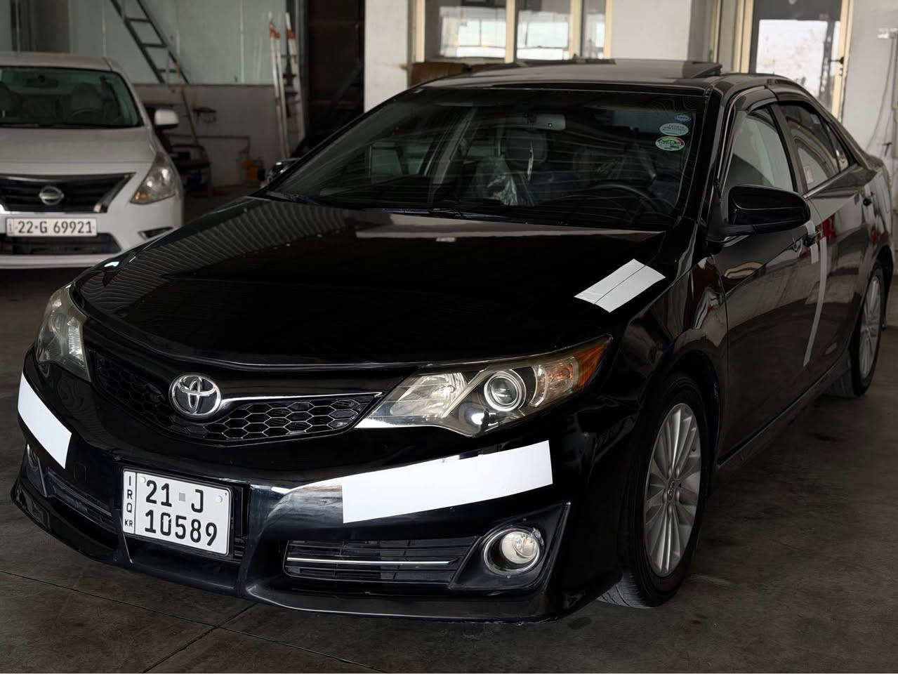 Toyota Camry
كامري 2012
وارد امريكي
لون:. اسود 
للبيع فقط بدون مراوس بدون اقساط
 سياره ماشيه فقد 155 الف 
رقم سنويه جديد لحد 2031 
حجم محرك 4  سلندر حجم محرك (2500) كير محرك شرط  صدر امامي خلفي جديد كهربائيات كل شغال تبريد شغال تخم
تاير جديد

مواصفات SE فول 
بصمه صندوق بصمه سلايت كشن جلد كشن كهرباي كير شفت تحكم استيرن طرفين  شاشه كبير كاميره خلفيه تبريد قطعتين ويل كروم افيلون وباقي مواصفات معروفه

صبغ :. ثلاث قطع امامي صبغ و شبرين باب خلف سكن صبغ 
سعر:. (113).وبي مجال بصيط 
رقم هاتف:. (***********)
عنوان :. كركوك 📍 كركوك, العراق
