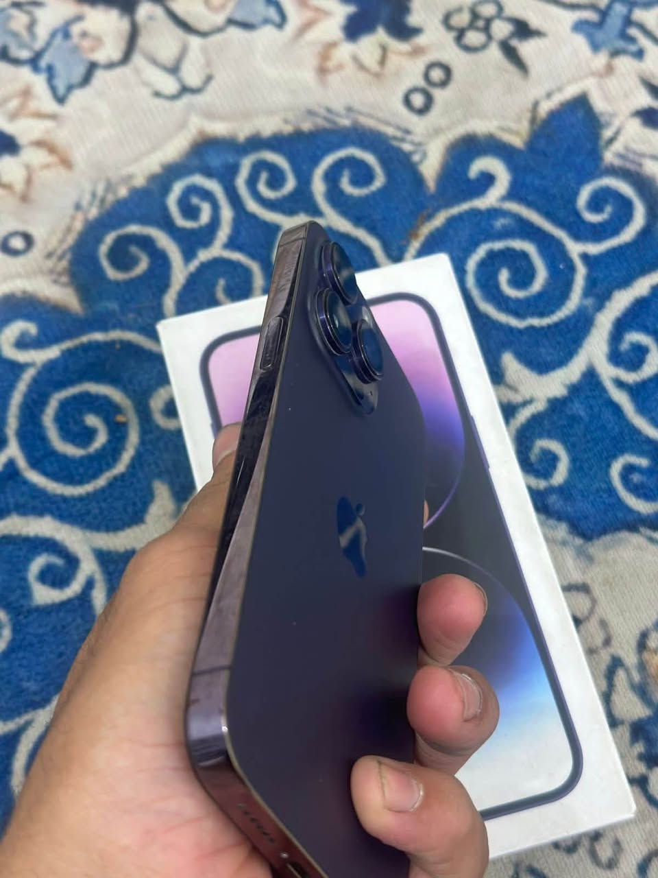 سلام عليكم
للبيع 
ايفون ١٤ برو ماكس 
جهاز نضيف ومال جناي 
١ جهار مبدل شاشة نوعية متوسطة ٣ خيارات 
٢ جهاز مرفوع بطارية الابلادية٨٠ معلاية ٩٥
٣ جهاز شريحة الكترونية يشيل ١٠ شرايح 
باقي جهاز مكفول 
مكاني القرنة 
السعر ٥٥٠ وبي مجال قليل 
الشراي ***********
