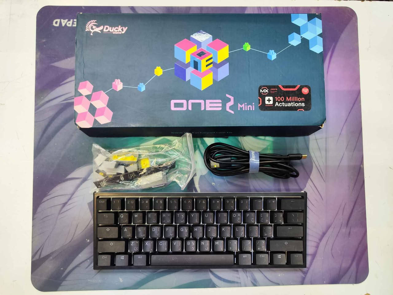 Ducky One 2 Mini • كيبورد ٦٠٪ • مستخدم قليل