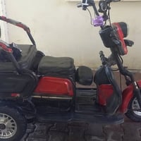 دراجة شحن • بطاريات جديدة • تايرات جديدة