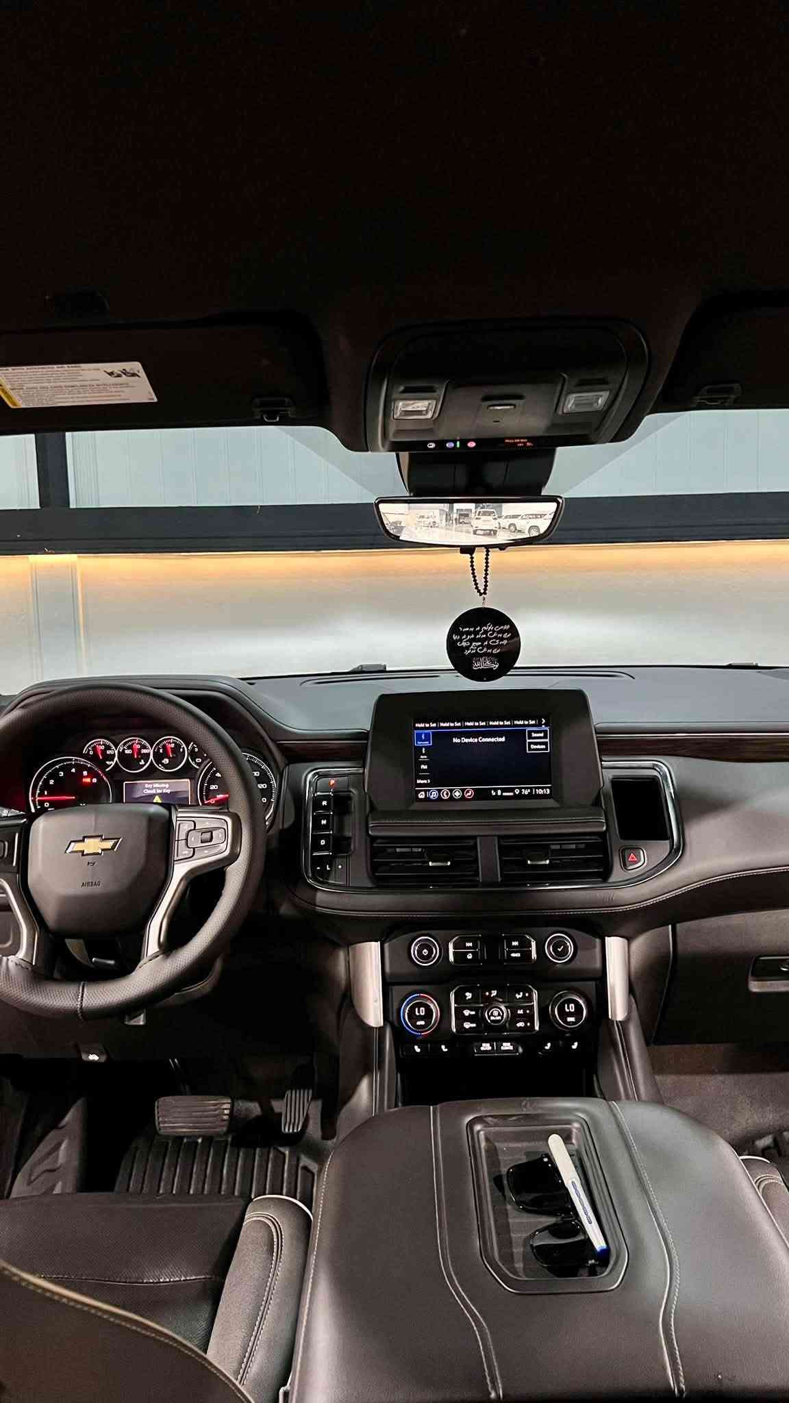 CHEVROLET TAHOE LS 2023
مودیل2023  
شوفریلت تاهو امریکی 
للون اسود 
ماشیە ٦٧ الف 
محرک گیر شرط مامفتوح 
کهربای کل شرط واحد شهر
سیارە مکفولە کفالە عامە 
بدون سبخ بی ٢ مکانین کارت بس 
٨ سلندر محرک 5.3
مواسفات
کشنات جلد ،کهربا
دبل اکس ٤*٤
بعد هوایە موسفات 
سنوی جدید باسمی سیارە 
٤ تایرات جدید
شرط طحویل غرامە
مکان سلیمانی 

رقم تلیفون  ٣٣٩٧ ١٥٣ ٠٧٧٠
