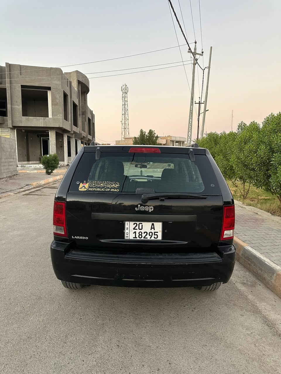 #اعلان رقم 3
للبيع او مراوس بأحدث🖤 Jeep Laredo 2008 🖤

لون أسود — 🔥

✅ 4 قطع صبغ — بدون دواخل
✅ الكير شرط
✅ المحرك شرط
✅ التبريد شرط
✅ الكهربائيات كلها شرط
✅ الصدر 80%
✅ سيرفس جديد قبل كم يوم 🔧
✅ السيارة بأسمي
✅ السنوية نافذة الى 2028 📄

📍 الموقع: المنصورية – ديالى

***********
