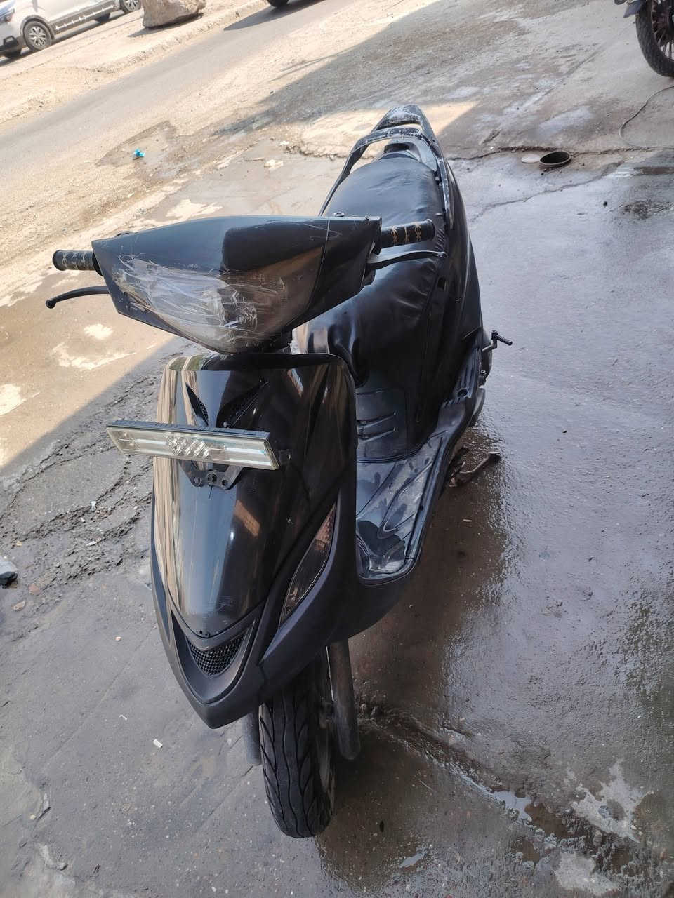 دراجه ماكس ثعلب مجفت قبل شهر بي ضربات خفيفه بالگفر الخارجي سعره 300 بي مجال للشراي للتواصل خاص او على هذا الرقم ***********
