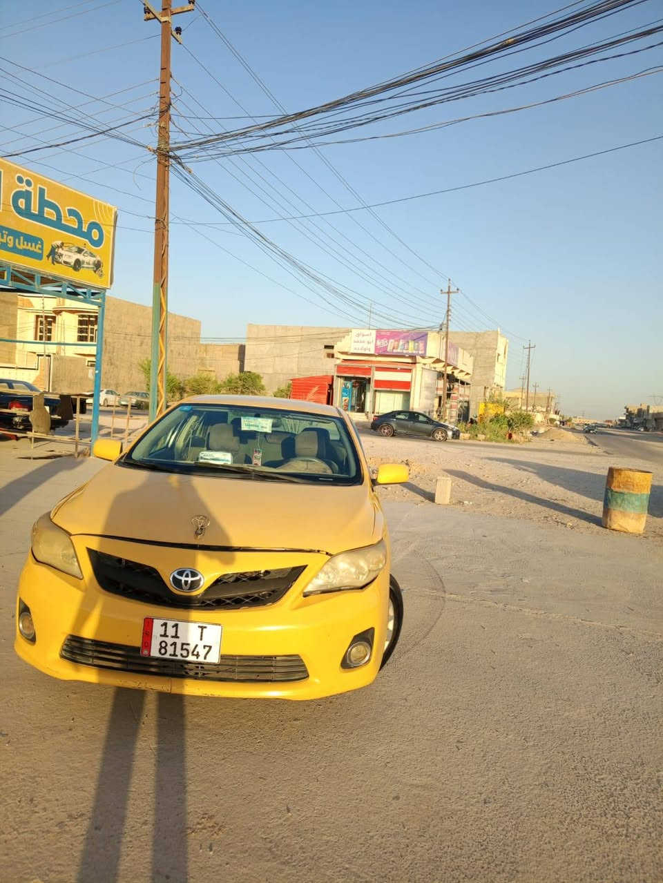 السلام عليكم للبيع كورلا موديل ٩ رقم بغداد دولي بسمي شرط التحويل كير شرط محرك شرط الضرر قطعتين جاملغ خلفي  وجاملغ امامي تبريد شرط صدر جديد السعر ٧٥ وبيها مجال قليل اني مكلف بالنشر هذا رقم صاحب السيارة مكان السيارة تكريت  ***********
