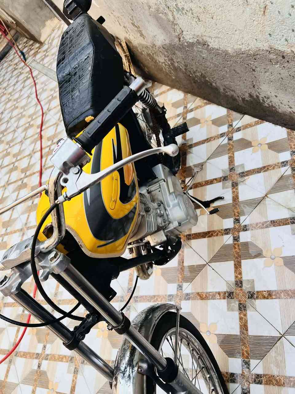 ***********
سلام عليكم دراجه نامه اصلي مكينه نظيفه كلك السعر 400 بيه مجال ناصريه مركز تصل وبيك خير وتدلل 078
