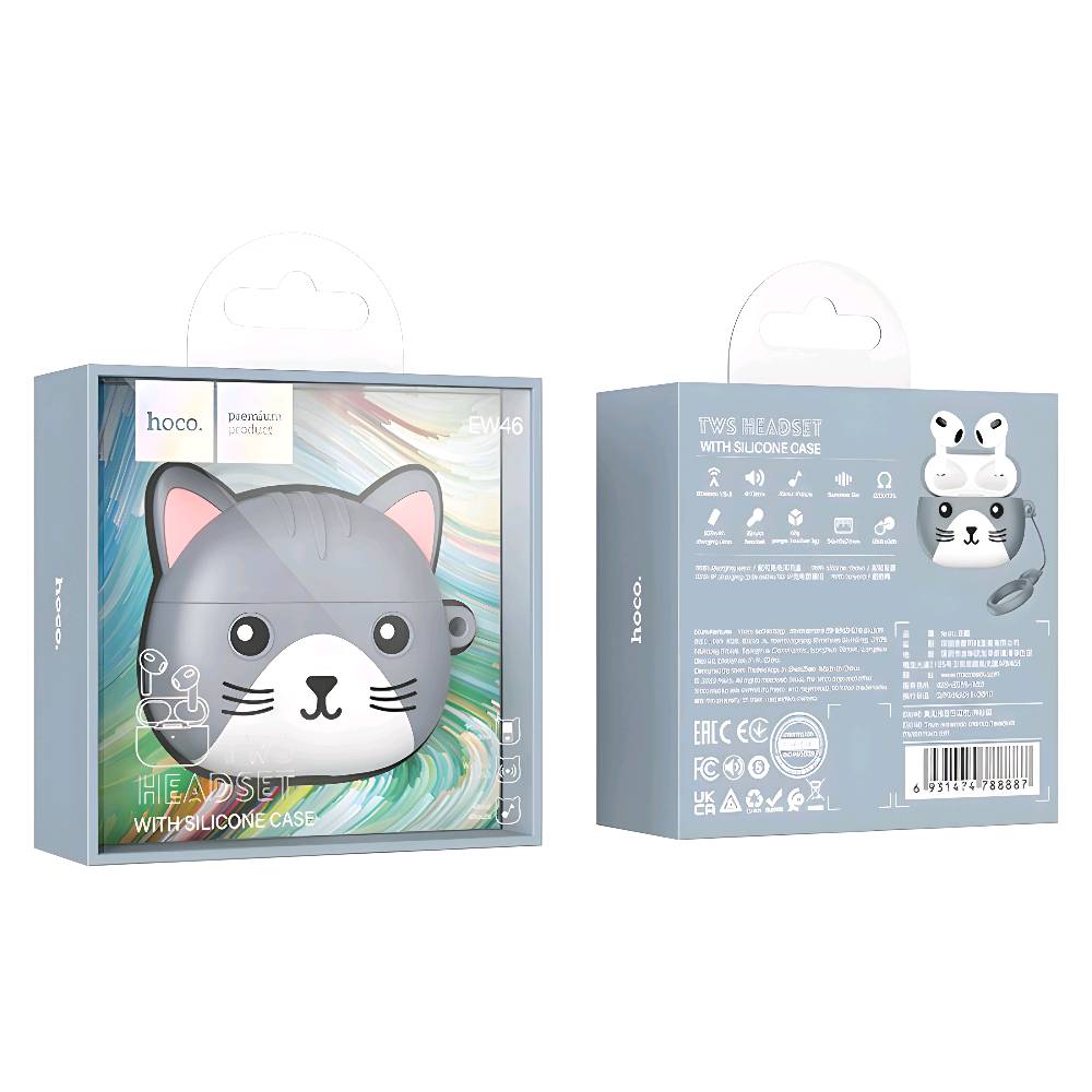 🐱🎧 سماعات HOCO EW46… صوت حلو وشكل يخبل! 😍💙
مو مجرد سماعات، قطعة كيوت تكمل أناقتك! ✨ سماعات بلوتوث بتصميم القطة اللطيف، متوفرة باللونين الرمادي والأزرق، ويا حافظة سيليكون وتعليقة مميزة! 🐾
🔥 أهم المميزات:
✅ بلوتوث 5.3 لاتصال سريع ومستقر
✅ صوت نقي ومكالمات HD 🎶
✅ بطارية تدوم حوالي 4 ساعات 🔋
✅ تصميم خفيف ومريح للأذن
✅ حافظة سيليكون تحمي سماعاتك
✅ تعليقة قطة لطيفة لسهولة الحمل 😻
السماعات جديدة لو مستعملة؟ وإذا مستعملة، شكد صارلها وياك؟: 
جديد
هل هي أصلية HOCO EW46 لو تقليد/نسخة مشابهة؟ وبيها كفالة أو ضمان؟: 
ضمان سنة
شنو يجي وياها بالضبط غير السماعات وعلبة الشحن؟ هل موجود الكفر السيليكون والتعليقة وكل الملحقات؟: 
نعم
وين موقعك بالعراق حتى أضيف المحافظة/المنطقة للناس المهتمين؟: 
بغداد
هل بيها أي عيب أو ملاحظة مثل ضعف بالبطارية، تقطيع بالبلوتوث، أو مشكلة بالمايك/الشحن؟: 
كلا مضمونة
