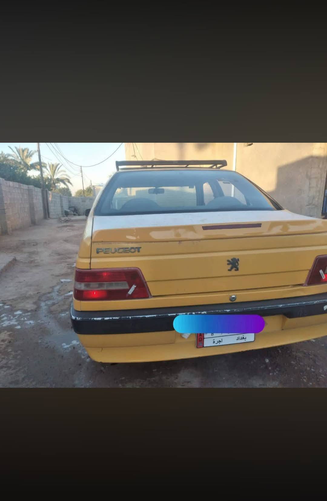 السلام عليكم بيجو 405 جيل اكس
موديل 2012 السيارة خير من الله مكينة تعبانة كير خير من الله صدر نص عمر تايرات جدد رقم بغداد تحويل ثاني يوم 
قرفتها جديدة دوشمة جديدة السيارة حلوة ونضيفة 
السعر ( 17 ) ورقة وبيها مجال للطيبين 
الاتصال , الرقم *********** ، يوجد واتساب وترهم مراوس حسب القناعة
