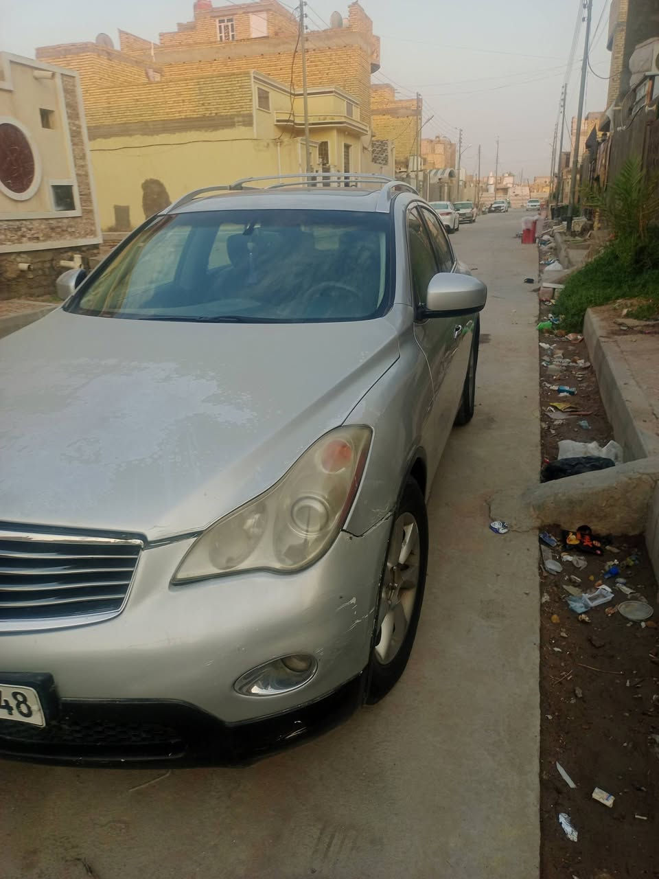 للبيع سياره انفنتي Ex35 رقم اربيل انكليزي موديل 2008 سيارة جاهزة ماعدى التبريد ثقب في بوري الغاز السعر 65ورقة وبيهة مجال للشراي مكان السيارة محافظة ذي قار للاستفسار ***********/***********
