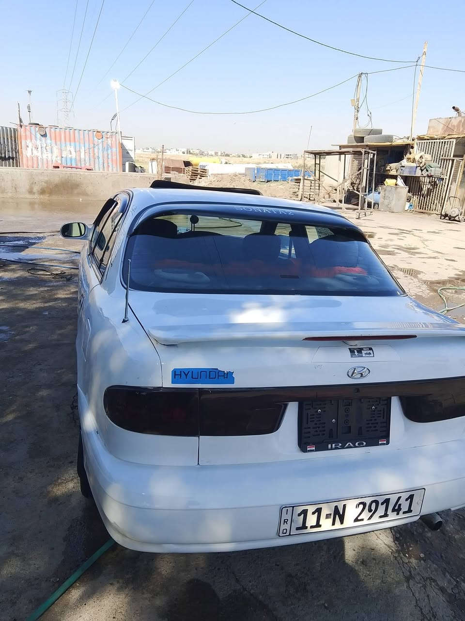 سوناتا 2ابيع او مراوس مديل 94 لون ابيض لسيارة جاهز من كلشي هاذي رقمي***********
