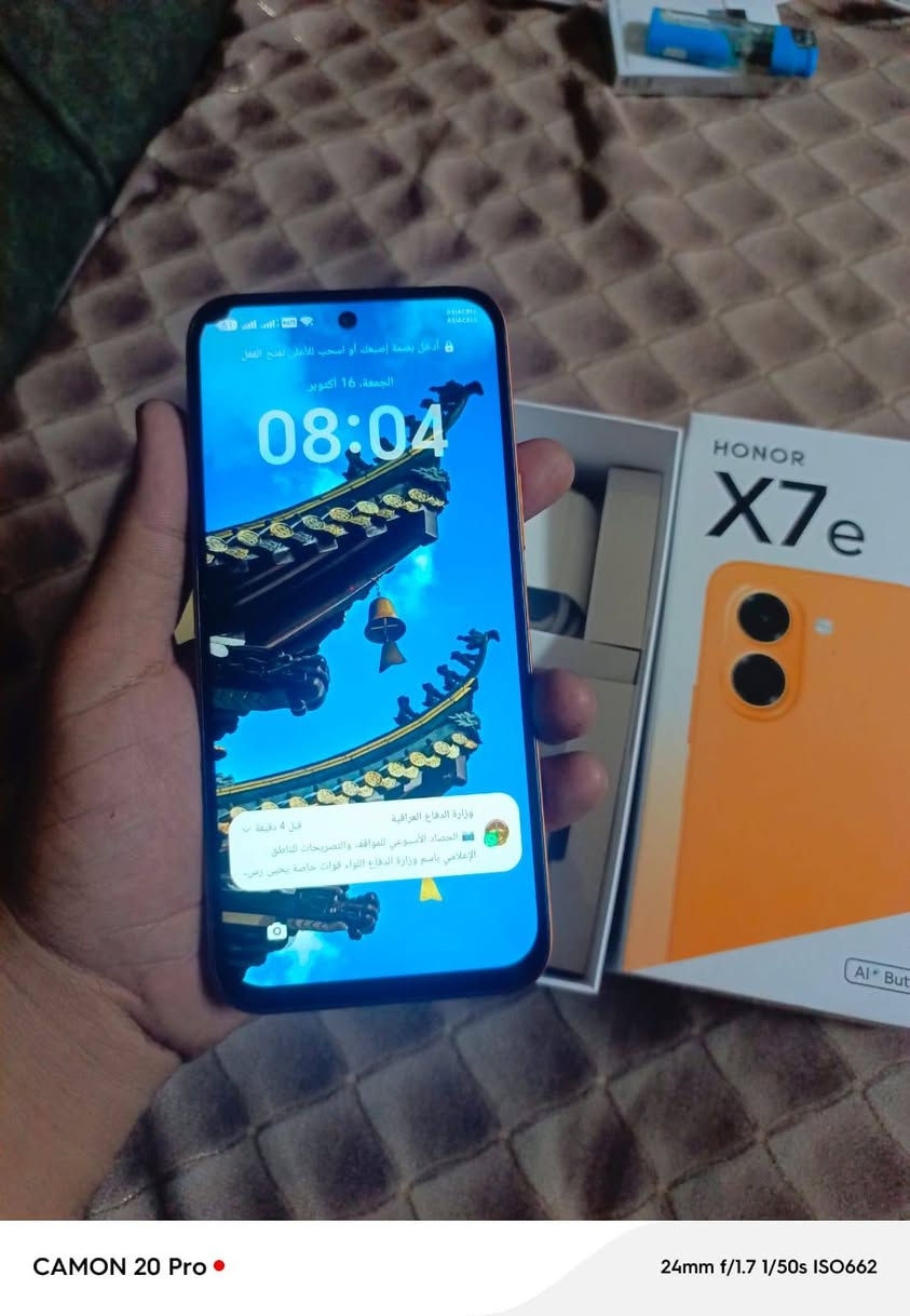 هونر X7e • رام ٦ جيجا • بطارية ٧٥٠٠mAh