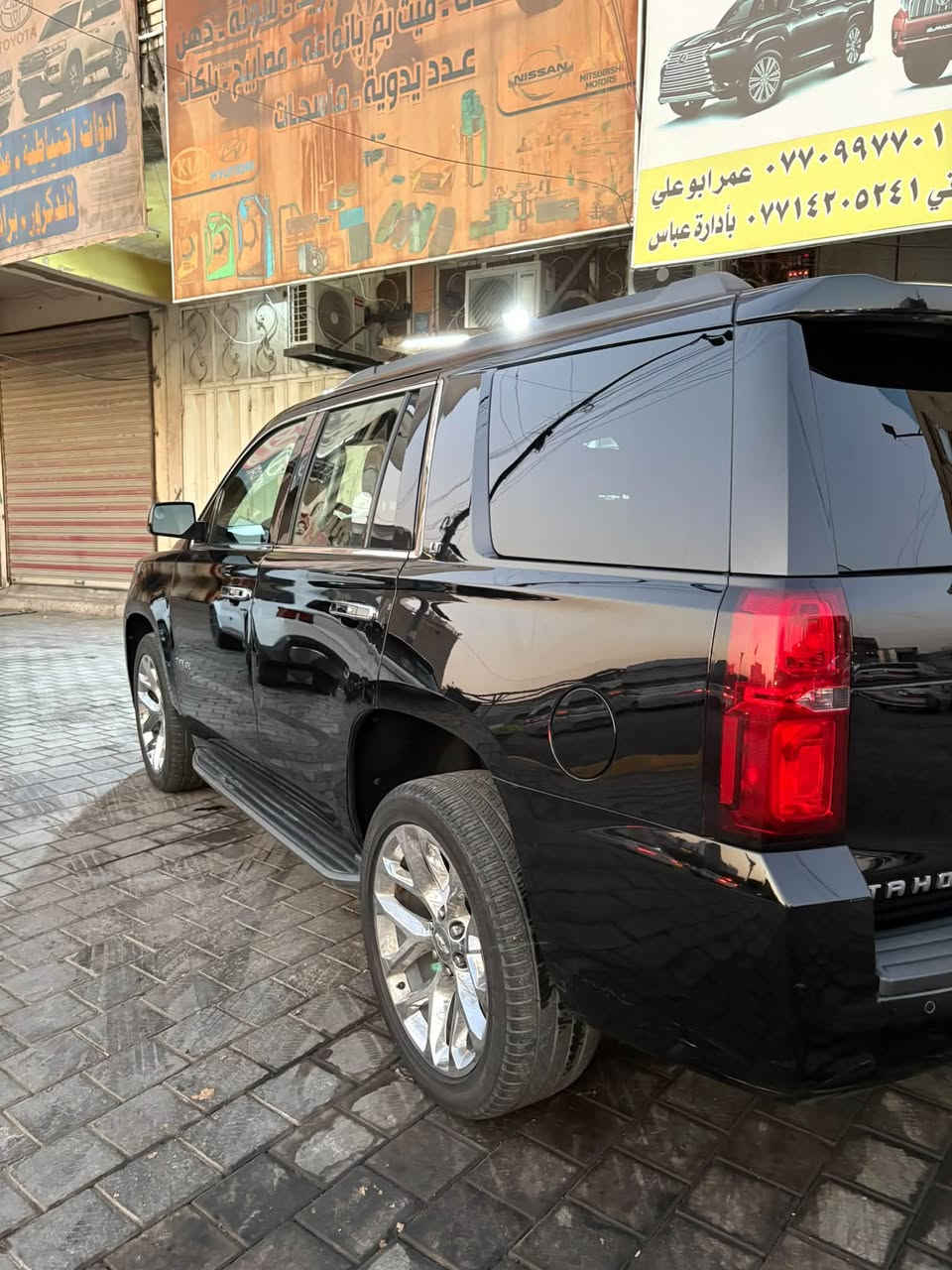 السلام عليكم
تاهو LT وارد امريكي موديل 2020
داخل اسود كشنات منفصل vip 
ماشية 167 الف ميل 
الضرر جاملغ امامي ايسر صبغ والباب تعديل بارد نفس الصفحة 
السيارة موجودة بغداد 
السعر 3 شدات وبيها مجال بسيط
للتواصل

***********
***********
