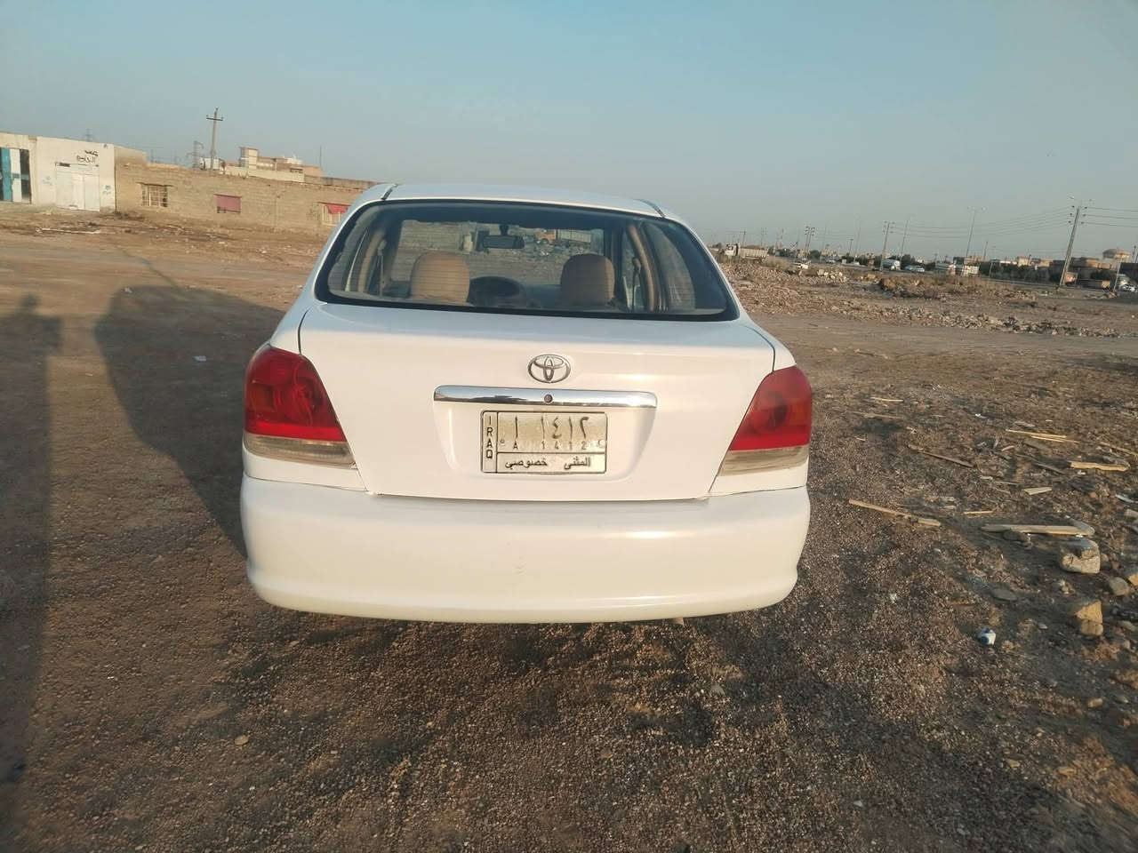 تيوتا ايكو 2005خليجي
مصبوغه عام جماليه
سياره كلش حلوه واقتصاديه 
رقم مثنئ تحويل مباشر
جاهزه كير محرك كفاله
 حداديه كهربائيات ترايك وين ما تريد
مكانها ناصريه قلعه سكر
تبريد شغال
السعر ٤٢ وبيه مجال
***********
***********
