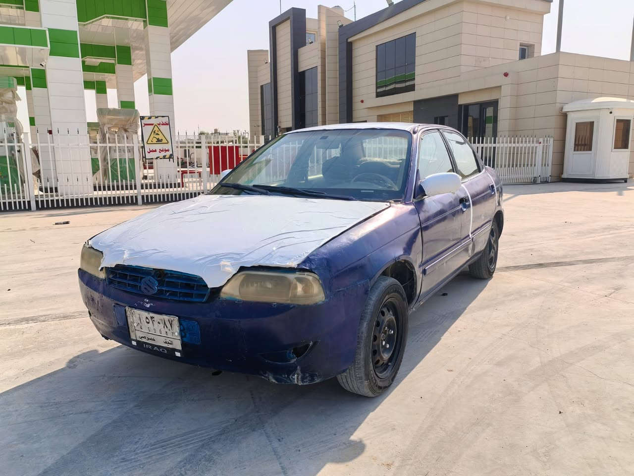 سازوكي مديل 2001
السعر 18 ورقة 
مكينة وكير جديد كورلا 1600
كير اوتوماتيك 
كهربائيات كلها شغالة 
سيارة جاهزة 
رقم نجف شرط التحويل اكاتبك مع راعيها 
عنواني نجف اتصال فقط 
***********
