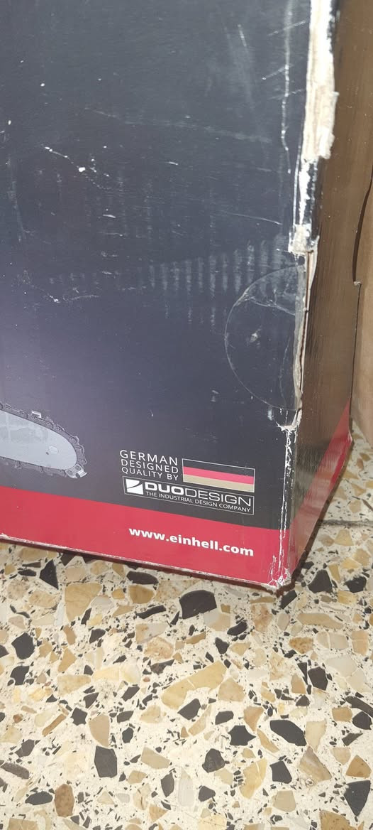 منشار زنجيل قطع الأشجار ماركة انهيل المانيه اصليه حجم ١٦ انج جديد بالكارتون غير مستعمل مع سيار كيبل خاص معاه للإستفسار الاتصال على الرقم *********** او على الخاص
