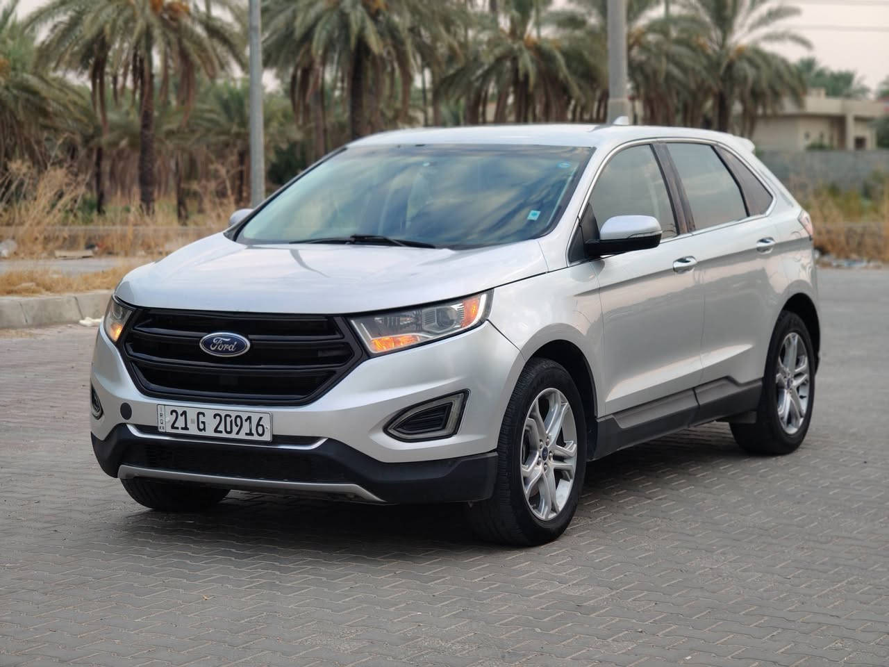 ‏‎السلام عليكم ورحمة الله وبركاته
‏‎       ——— لـلـبـيع  ———

فورد ايدج.       — Ford Edge

‏‎وراد أمريكي.     —  بدون صبغ وتبديل 

‏‎الموديل           — 2017

‏‎فئة.                 —  تيتانيوم فول 

‏‎حجم المكينه.  —  V6 / 3500  

‏‎اللون               — سلفر   

‏‎المسافه المقطوعه — 88 الف ميل

‏‎حاله السياره. — بدون صبغ بدون تبديل فقط بارد

رقم الشاصي.  -- 2FMPK4K89HBB74481

  ‏‎المواصفات
‏- بصمة تشغيل 
‏‎- بصمة أبواب 
‏‎- تشغيل عن بعد 
‏‎- ترحيب عند الاقتراب 
- شفتات ستيرن
‏‎- تبريد قطعتين 
‏‎- كود باب 
‏‎- كرسي السايق والراكب بحركه كهربائيه
‏‎- تحكم ستيرن جهتين 
‏‎- تحديد سرعه 
- هاندبريك بصمه 
‏‎- مانع انزلاق 
‏‎- كامره خلفيه دواره 
- ‏‎باقي المواصفات المعروفه 

‏‎السعر            — 145

‏‎رقم السياره    — السليمانيه 

‏‎موقع  السياره — ديالى خانقين 

‏‎للأستفسار.     — ‏‪***********‬‏

