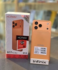 HOTWAV A17 Pro Max • ١٢٨ جيجا ١٦ رام • برتقالي