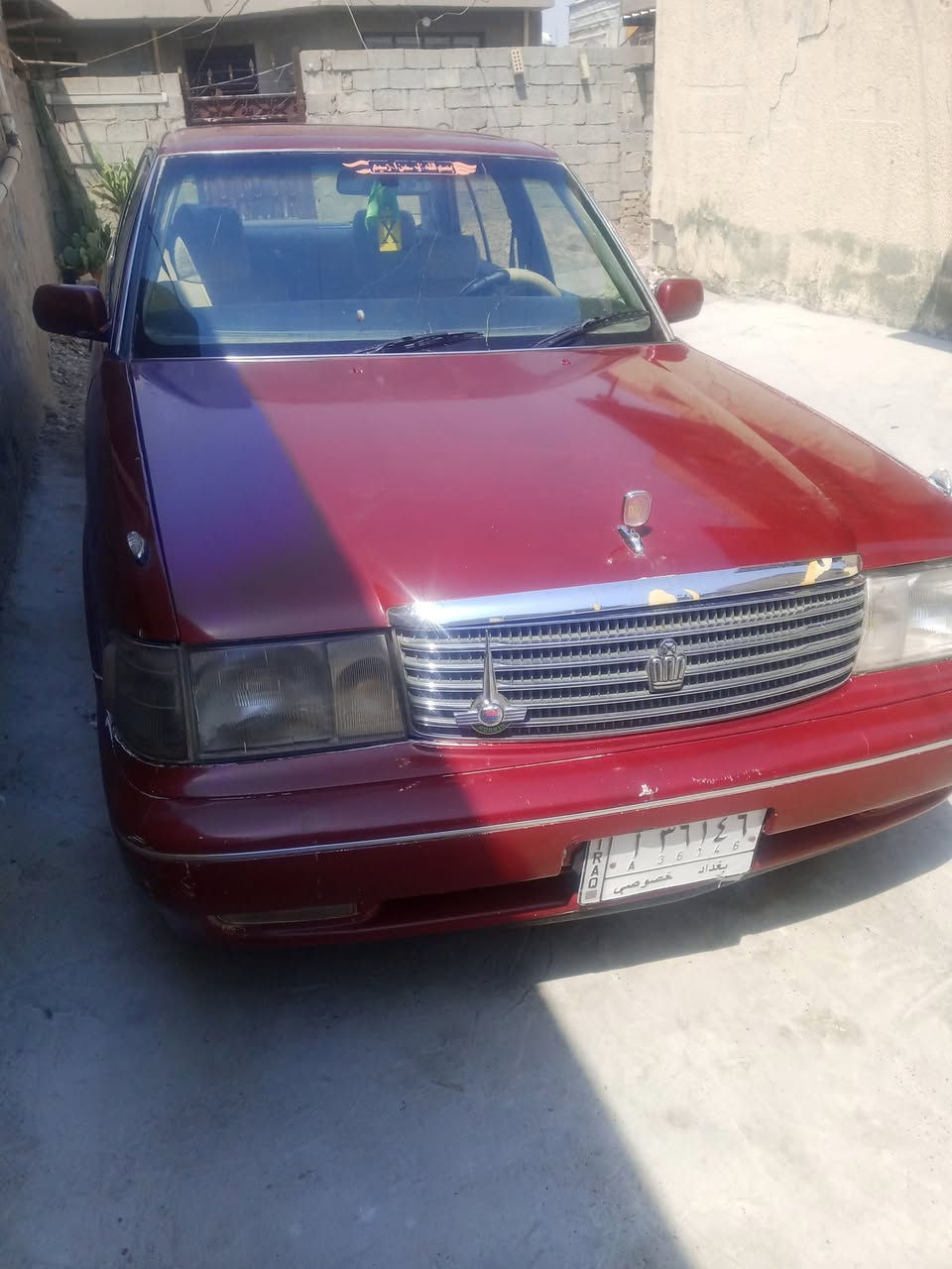 سيارة ارنب دفيدي موديل ٩٢ رقم بغداد  مكاني الشعب ***********
