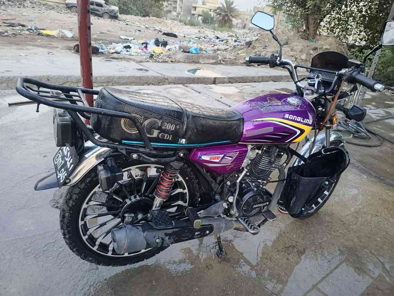 للبيع موديل 26 محرك 200 اخرس كهربائيات كلها شغاله السعر 825 وبي مجال بسيط مكان الكرمه للاستفسار *********** المو شراي لايتعبني رجائن
