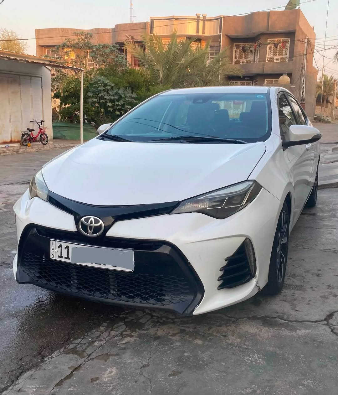 كورلا 2019 SE رقم بغداد الانكليزي سنوية وهزة جديد
مكينة 1800 مكينة كير كفالة على وضع الشركة
مواصفات ال SE معروفة السيارة ادامة كاملة عليهة
صدر امامي خلفي جديد - دهن مبدل جديد للمكينة
تخم تاير جديد ويل كب 17 - ( صبغ جامرلغ وبنيد وباب )

المكان / ديالى / ***********
