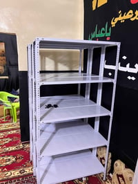 رفوف حديد • درجة أولى • ٥ طوابق