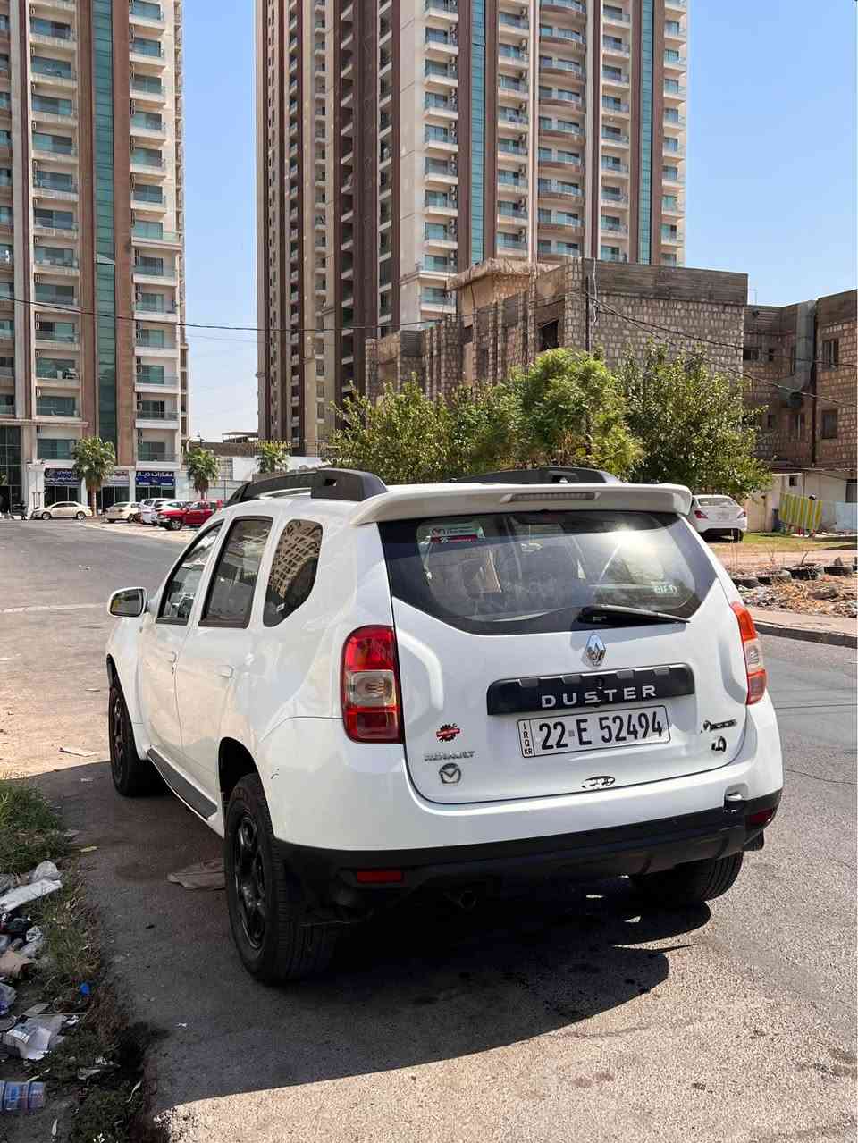 ڕینۆ داستەر مۆدێل ٢٠١٧ 
(گێڕ تۆماتیک ، تحدید سرعە ، شاشە و کامێرا ، سوکان ڤۆلیۆم ، تەبرید ….)
٤ پارچەی لای سەکن سبوغە بێ لێدران 
ئێرباگ نەتەقیوە 
سەنەوی تا ٢٠٢٨
٤ پستۆنی مەکینە ٢٠
سیستمی غازی بۆ دانراوە
گێڕ و مەکینە و هەموو شتێکی بەشەرت یەک دینار مەسرەفی تێدا نیە سەیارەکە بەناوی خۆمە تحویل و بەناوکردن هەمان ڕۆژ
نرخی ٨٥ وەرەقە
شوێن: هەولێر

*********** أربيل, العراق

