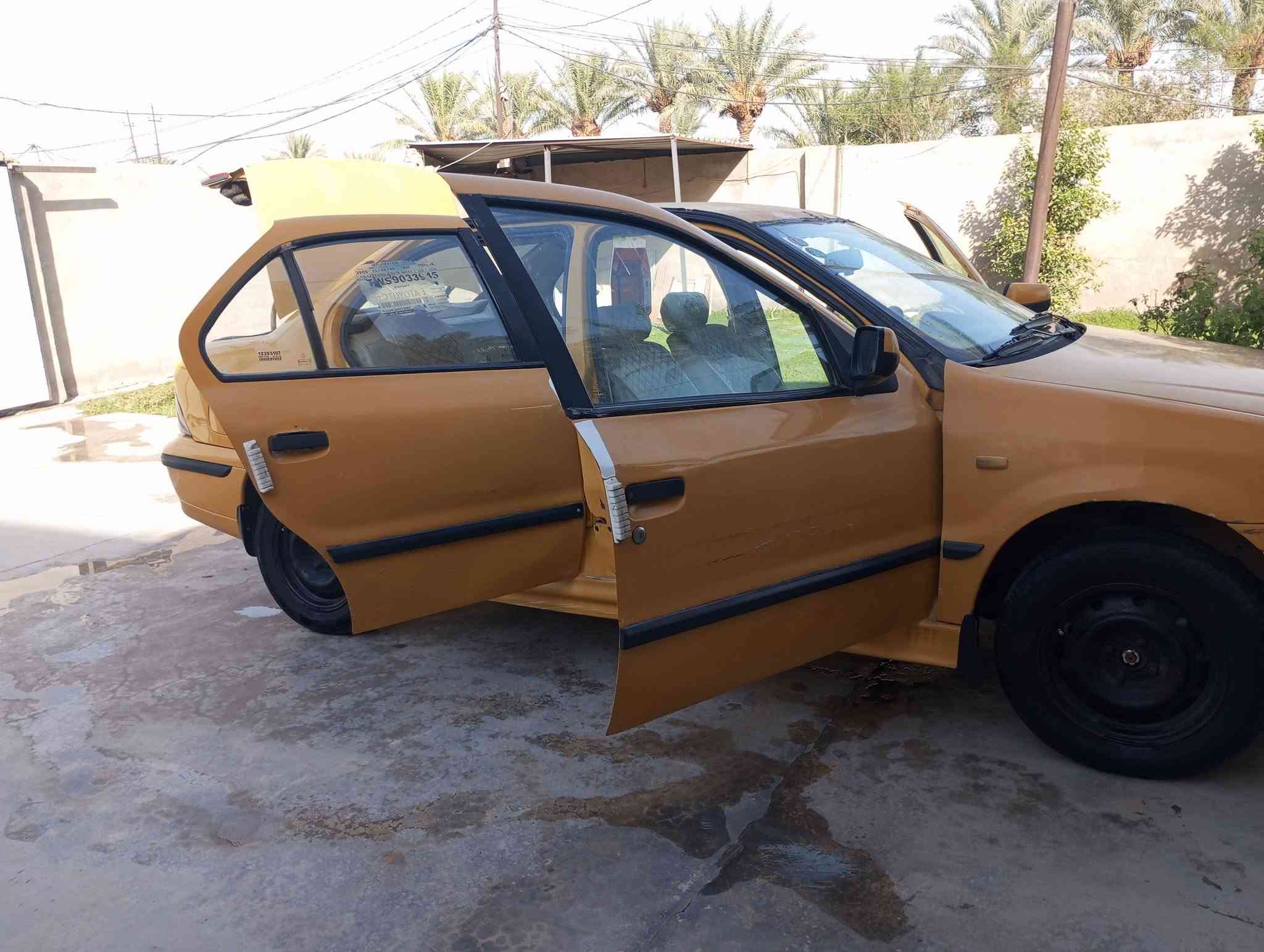 سمند للبيع كير محرك تبريد تخم تاير كفالة ضربة وضحة بل صورة ضربة خفيفة سيارة ربع ماتصرف عليها كلشي بيها شغال سيارة مداور مباشر مستمسكات شرعي هم موجودة بوجهك تحجز إني مكلف بل نشر لا طب خاص ***********
