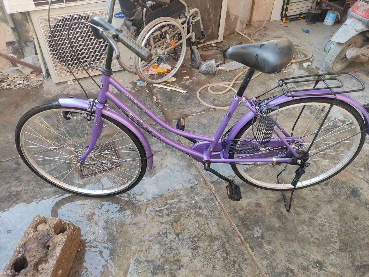 للبيع بايسكل بناتي 🚲💜

📏 الحجم: 26
🎨 اللون: بنفسجي
💰 السعر: 125 ألف فقط
📸 الصور موجودة، والحالة مبينة بالصور.

📞 للتواصل واتساب فقط: ***********
