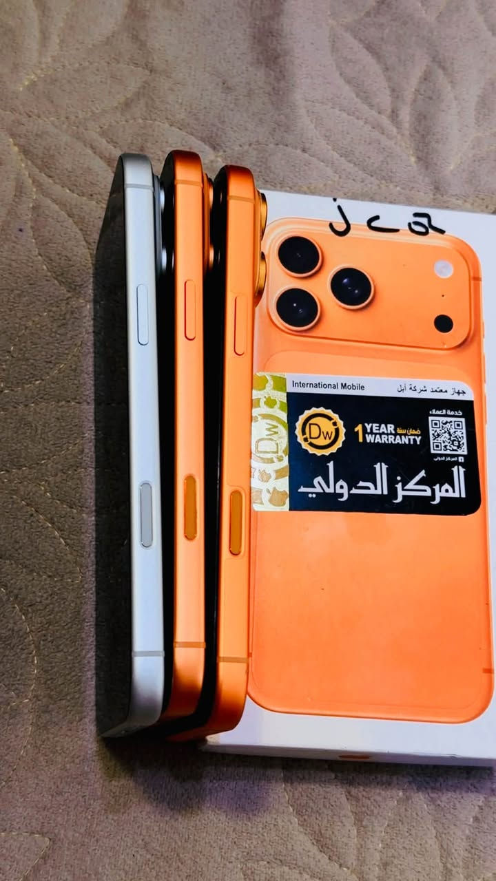 آيفون 17 برو ماكس • ٢٥٦ • بطارية ١٠٠