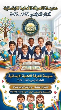 مدرسة المعرفة • ابتدائية مختلطة • الشطرة - المشتل
