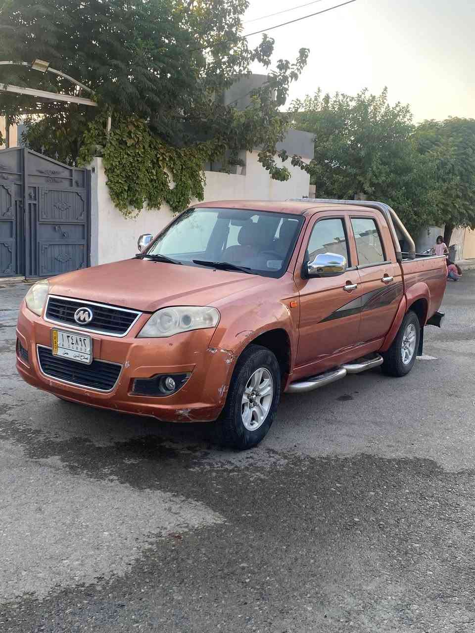 پیکاب سکای مۆدێل ٢٠١٣  سەنەوی پلاستیک ئەوەلیاتی بەشەرت گێرو مەکیەنەی بەشەرت سەیارەکە زۆر جایزە شاشە ئایپات چوار تایەی مەزبوت  نرخەکەشی ٣٢$ گەڵاو کەمێ مەجال …. چەمچەمال 
***********
