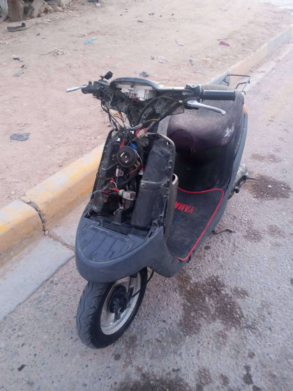 سلام عليكم للبيع دراجه بطه 2000 كهربائيات شغاله مكينه مامفتوحه كفراتها موجوده دراجه عوزها ترتيب سعر 250 وبيها مجال مكاني كربلاء حي نصر رقم الهاتف ***********
