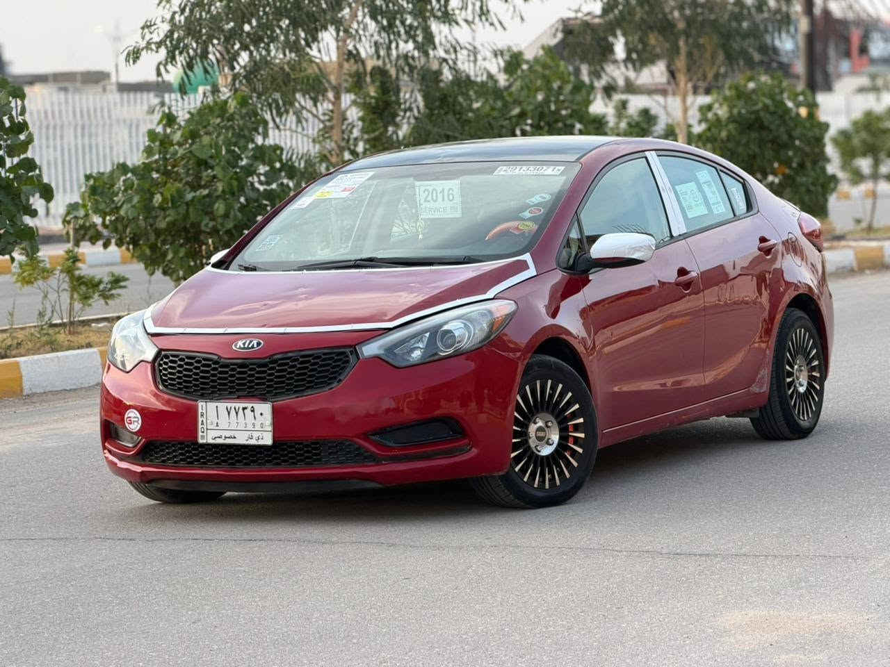 نالسلام عليكم كيا فورتي 2016 السيارة جاهزة محرك كارتون كير تبريد ثلج تخم تاير جديد مكان السيارة الناصرية سوق الشيوخ ***********

