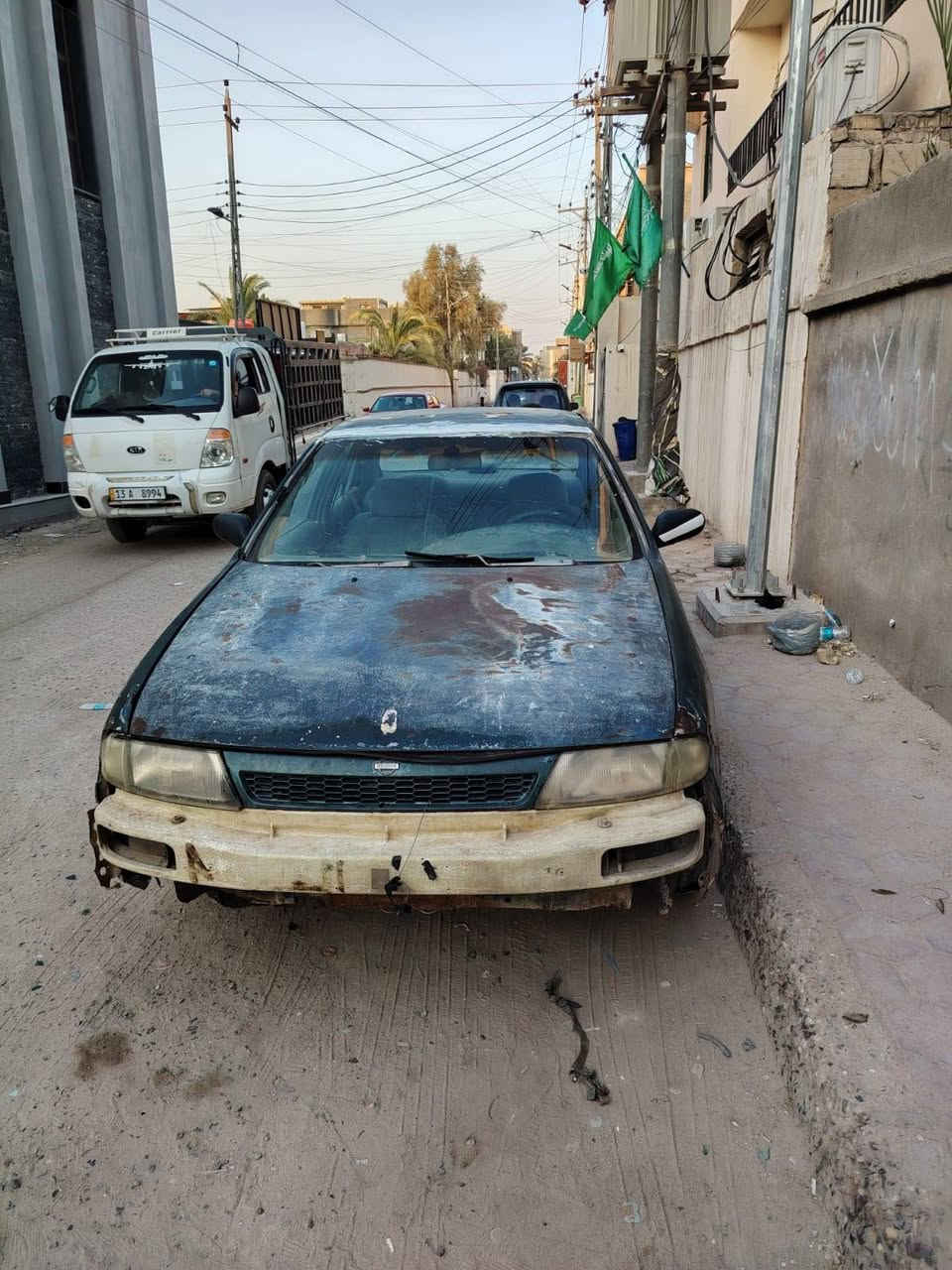 نيسان التيمه كير ومحرك كورله موديل 1994 راعيه موجود بلبصره سنويه منتهيه من 2018 سياره خيط تبخير شغاله وتمشي ما بيه شي السعر 15 وبيه مجال قليل رقم الهاتف
***********
