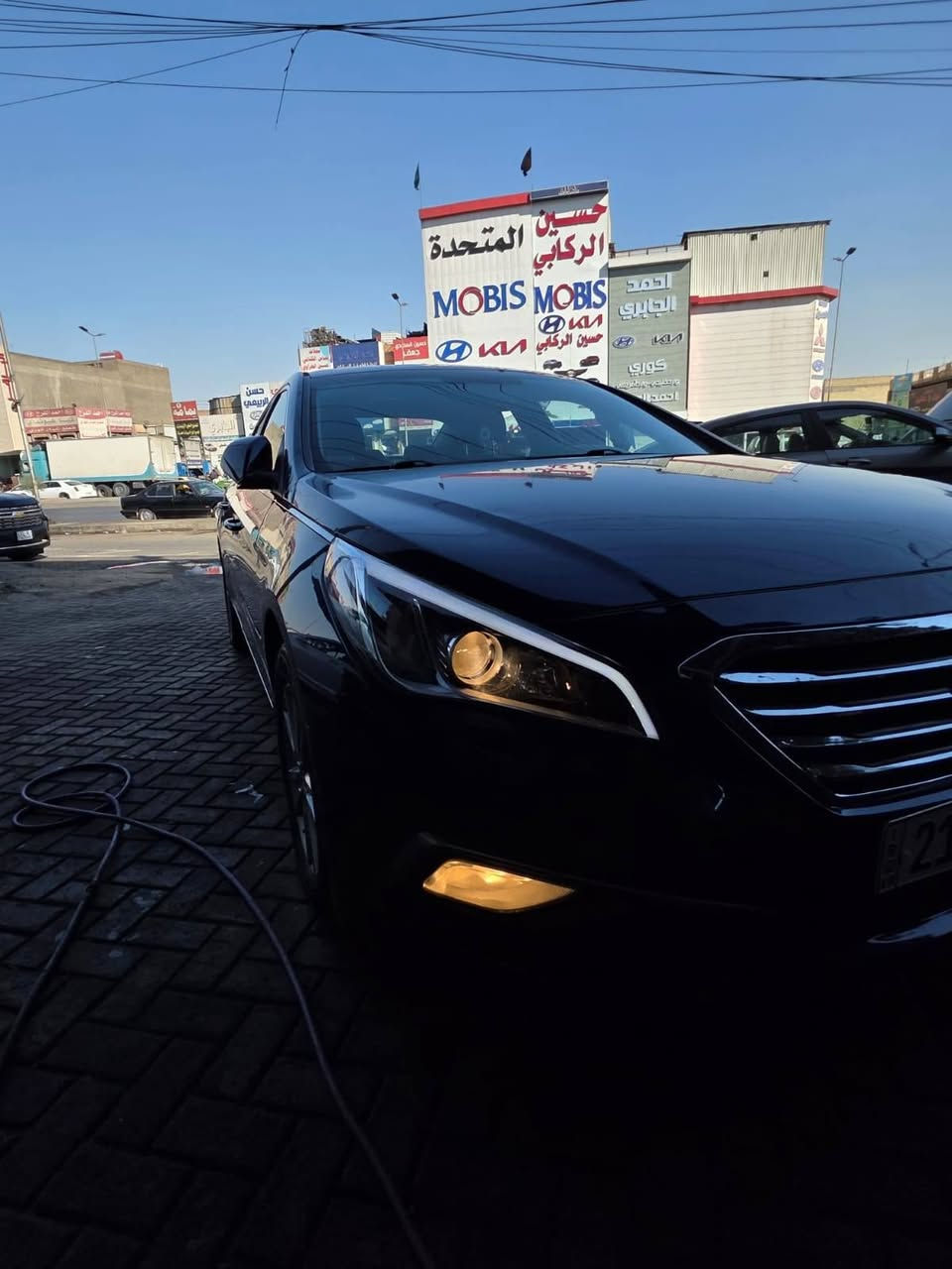 سوناتا موديل 2017 كل التفاصيل وصور الحادث مذكوره الجاد بالشراء رقم التواصل *********** مكان السياره الطالبيه او جميله
