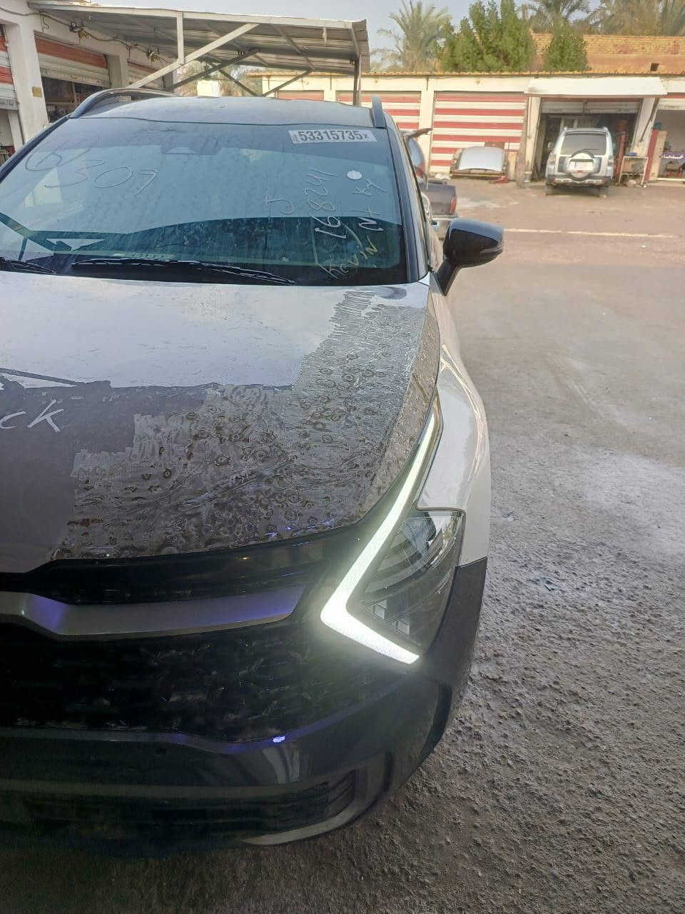 سبورتج+موديل+24بسعر+190لون+اسمنتي+وارد+امريكي+ضررها+جاملغ+وبنيد+مبدل+جاملغ+ومصبوغ+البنيد+وصورة+الحادث+بالمنشور+فئة+اكس+لاين+كشن+جلد+حساسات+كامرة+خلفية++تحكم+استيرن++فور+ويل+وهواي+مواصفات+للي+يعرف+الموديل+رقمي***********+مرقم+بغداد///مرقم+بغداد+ بغداد, العراق

نص مكتوب في الصور:
- 53915375X