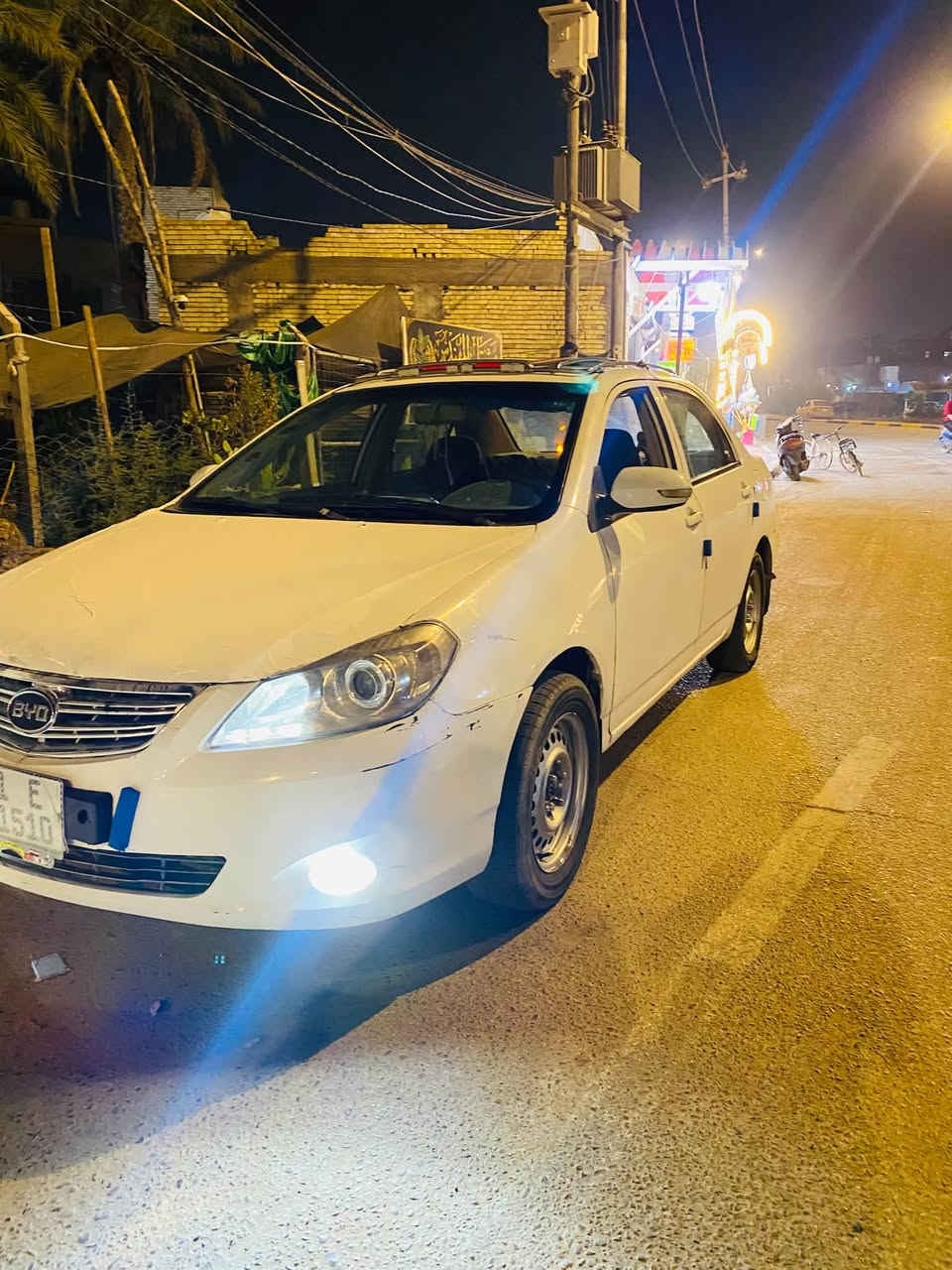 سلام عليكم BYD g3 2013كير عادي مكينه تبريد حداديه جدد رقم بغداد انكليزي مكان كربلاء سعر 46 وبيها مجال ***********

