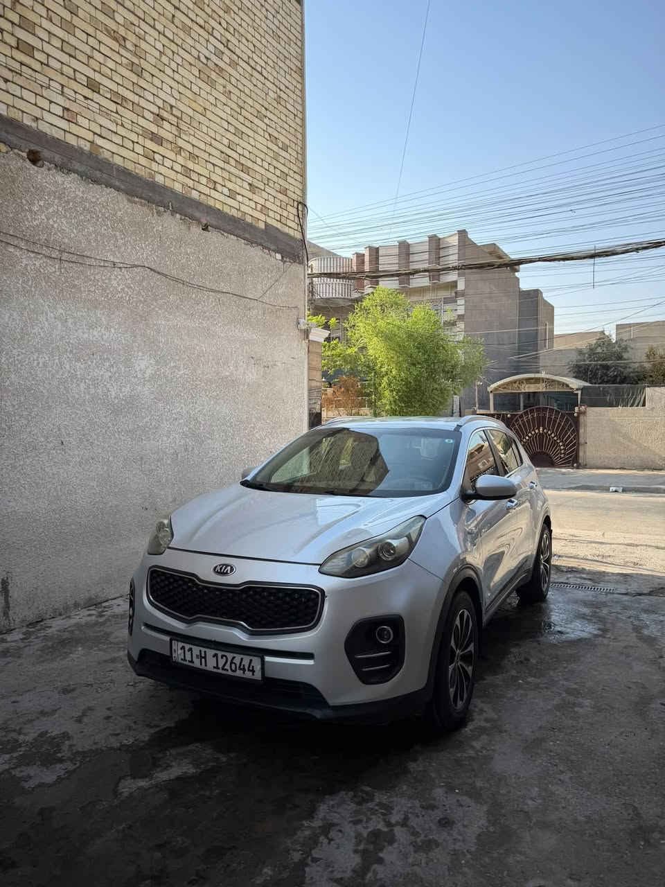 كيا سبورتج خليجي 2017محرك 2000دوش ماشيه 94بيها صبغ بين البابين جهة الراكب السياره جاهزه من كلشي السعر147$مكاني بغداد ‭***********‬
