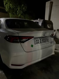 كورولا • موديل ٢٥ • رقم بغداد