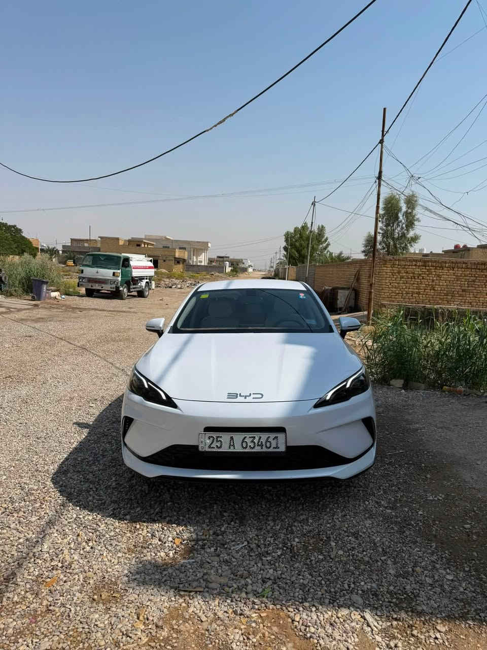 السلام عليكم
النوع : BYD سيل 5 

الرقم : كركوك

الموديل : 2025

عداد المسافه : 43.000 كم

السياره : كفاله عامه 

المواصفات : 

* محرك : 1500

* فول شحن وفول بانزين تمشي 2100 كيلو

* تشغيل بصمة دخول بصمه تشغيل عن بعد 

* داخل ابيض كشنات جلد

*  شاشة وسطية كبيره 

* شاشة عدادت دجتل 

* فول تحكم ستيرن 

* اوامر صوتية

*  كروس مثبت سرعة

*  حساسات خلفية + كاميرا 

* انارة امامية 

* زينون فول LED سكن LED بك لايت LED

العنوان : واسط-كوت 

السعر : 19.250.000مليون وبيها مجال بسيط

***********

***********

